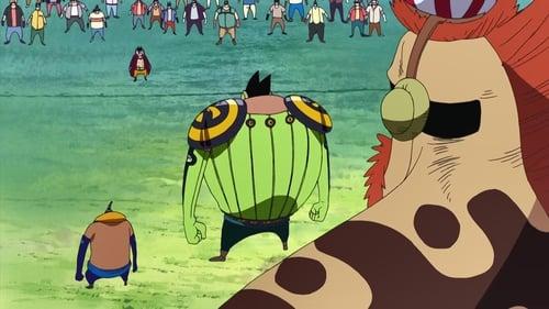 One Piece Season 7 Episode 212 - A Barrage of Red Cards in Groggy Ring!