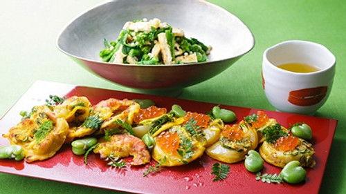 Dining with the Chef Season 4 Episode 5 - Authentic Japanese Cooking: Golden-fried Scallops and Shrimps