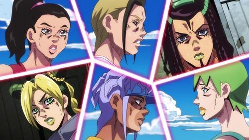 JoJo's Bizarre Adventure Season 5 Episode 7 - There's Six of Us!