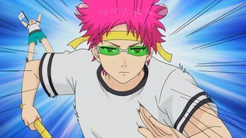 The Disastrous Life of Saiki K. Season 1 Episode 5 - Escape Using an Invincible Suit of Camouflage! + Get Fired Up! PK Academy Sports Day + Don’t Catch Fire! Safety Drill!