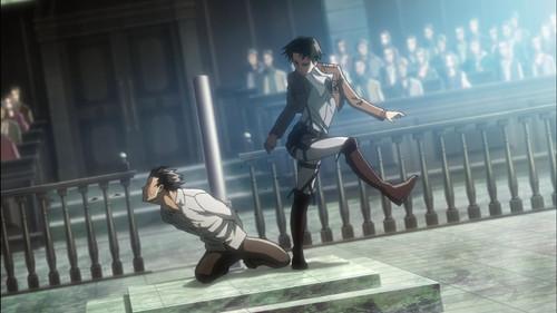 Attack on Titan Season 1 Episode 14 - Can't Look Into His Eyes Yet: Eve of the Counterattack (1)