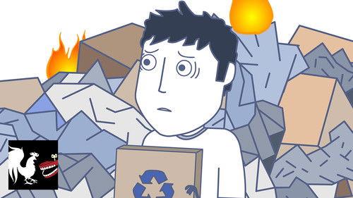Rooster Teeth Animated Adventures Season 8 Episode 2 - Recycling Rulz, T-Rex Droolz