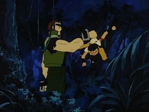 Mobile Fighter G Gundam Season 1 Episode 19 - Fierce Battle! Dragon Gundam vs. Bolt Gundam