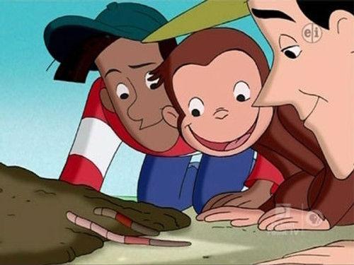 Curious George Season 3 Episode 13 - George Digs Worms