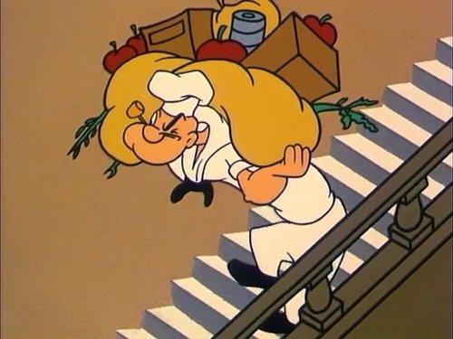 Popeye the Sailor Season 1 Episode 62 - Popeye's Pizza Palace