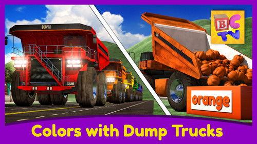 Brain Candy TV Season 1 Episode 6 - Learn Colors with Dump Trucks - Part 1