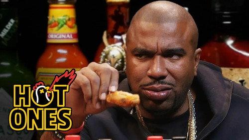 Hot Ones Season 2 Episode 43 - N.O.R.E. Gets Wasted While Eating Spicy Wings