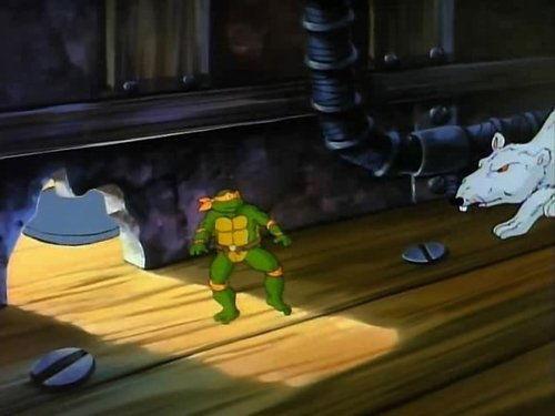 Teenage Mutant Ninja Turtles Season 4 Episode 21 - Funny, They Shrunk Michaelangelo
