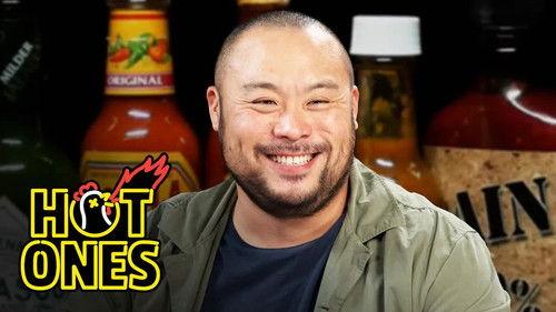 Hot Ones Season 16 Episode 9 - David Chang Sweats Like Crazy While Eating Spicy Wings