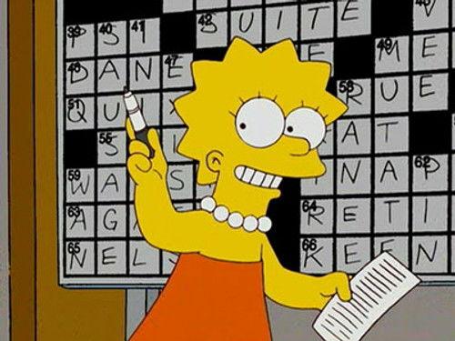 undefined Season 20 Episode 6 - Homer and Lisa Exchange Cross Words