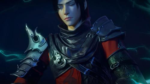 Fights Break Sphere Season 5 Episode 14 - Fallen heart fire is perceived in the Inner Courtyard