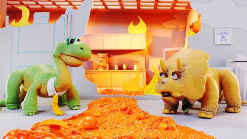 Dinosaur Office Season 1 Episode 7 - Volcano Drill