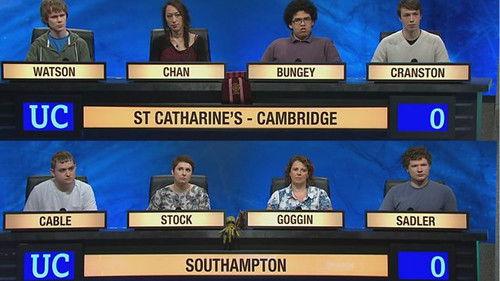 University Challenge Season 45 Episode 11 - St Catharine's College, Cambridge v Southampton