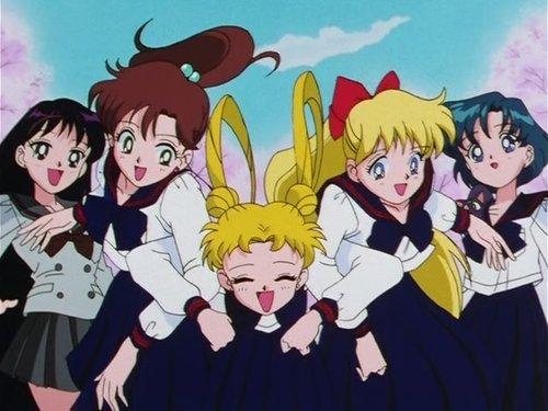 Sailor Moon Season 5 Episode 1 - The Flower of Nightmares Scatters: The Queen of Darkness Returns