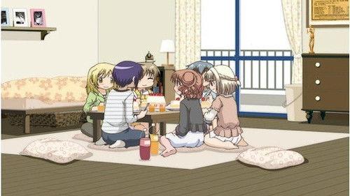 Hidamari Sketch Season 3 Episode 2 - April 6th-7th: Yes/No / July 19th: Olive