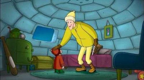 Curious George Season 5 Episode 14 - Monkey On Ice