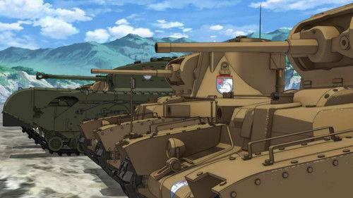 Girls und Panzer Season 1 Episode 4 - I'll Do My Best As Commander!