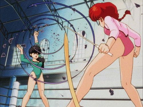 Ranma ½ Season 1 Episode 12 - A Woman's Love is War! The Martial Arts Rhythmic Gymnastics Challenge!