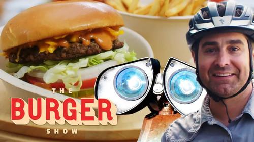 The Burger Show Season 3 Episode 4 - MythBusters Tory Belleci Tests the Ultimate Burger Robot