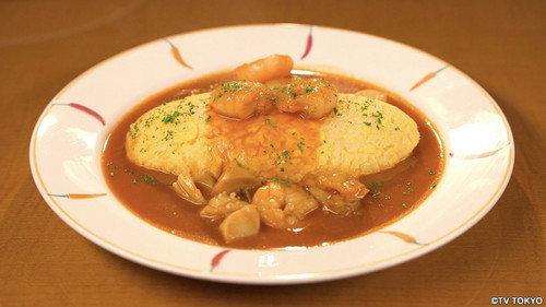 Solitary Gourmet Season 5 Episode 11 - Omurice with American Sauce and Oysters Meuniere of Sengendai, Koshigaya, Saitama Prefecture