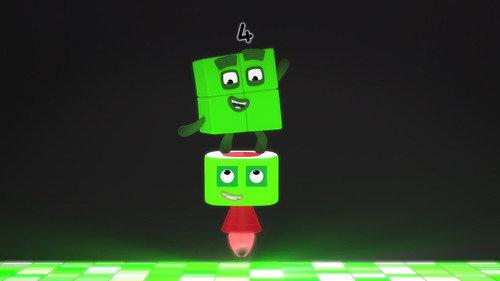 Numberblocks Season 5 Episode 24 - Four on the Floor