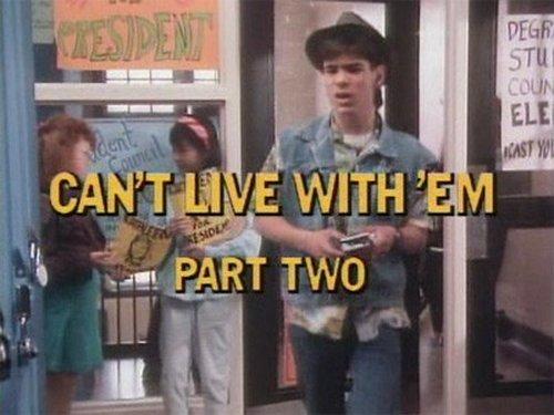 Degrassi Junior High Season 3 Episode 2 - Can't Live with 'Em (2)