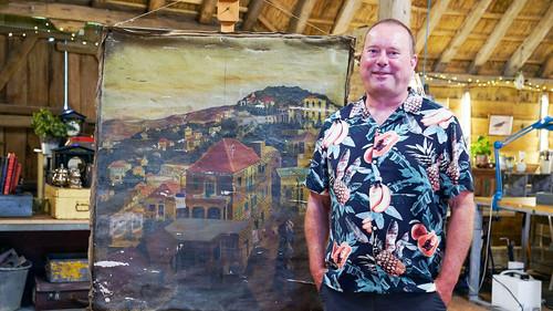 The Repair Shop Season 9 Episode 9 - Lebanese Landscape Painting