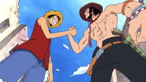 undefined Season 4 Episode 95 - Ace and Luffy! Hot Emotions and Brotherly Bonds!