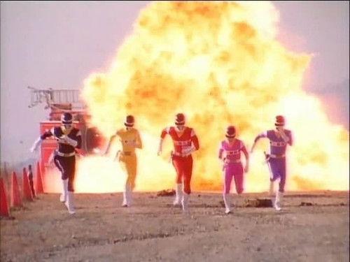 Denji Sentai Megaranger Season 1 Episode 1 - Don't Let Them! The Twisted Invaders