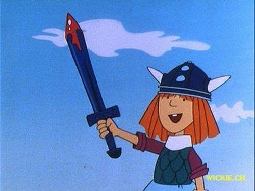 Vicky the Viking Season 1 Episode 11 - The Red-eyed Giants