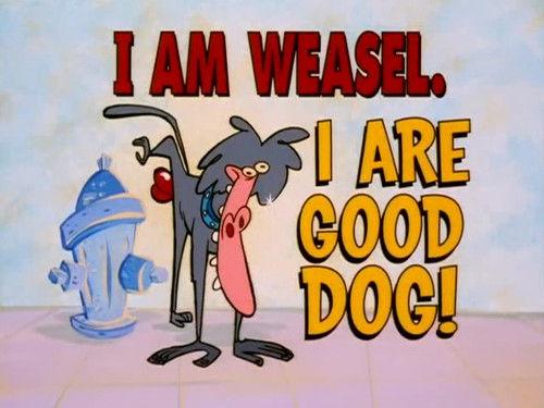I Am Weasel Season 3 Episode 12 - I Are Good Dog!