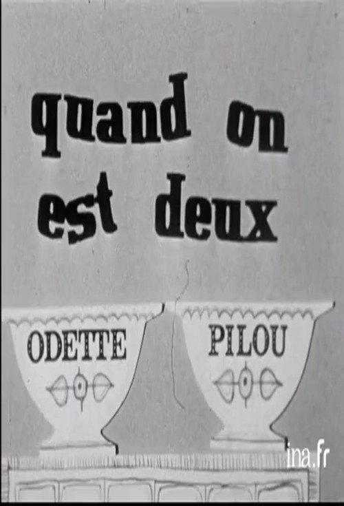 Quand on est deux poster