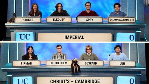 University Challenge Season 54 Episode 25 - Imperial v Christ's College, Cambridge