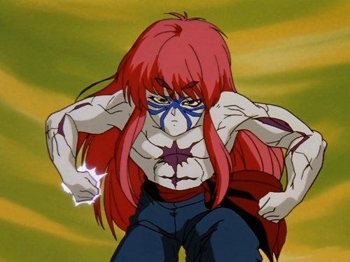 Yu Yu Hakusho Season 1 Episode 13 - Yusuke vs. Rando: 99 Attacks