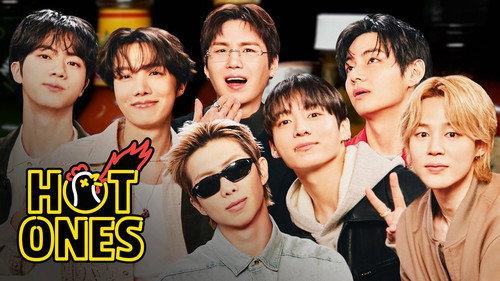 Hot Ones Season 29 Episode 12 - BTS Breaks Another Record While Eating Spicy Wings