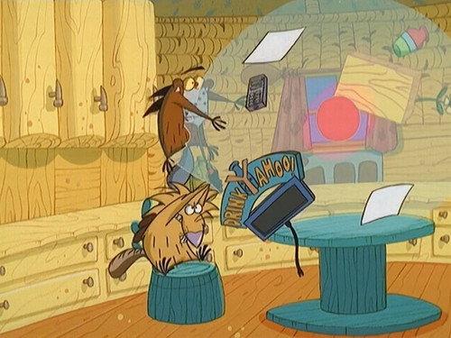 The Angry Beavers Season 2 Episode 18 - Big Round Sticky Fish Thingy
