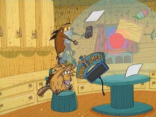 The Angry Beavers Season 2 Episode 18 - Big Round Sticky Fish Thingy