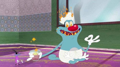 Oggy and the Cockroaches Season 5 Episode 16 - Oggy the Fakir