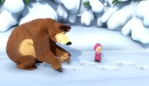 Masha and the Bear Season 1 Episode 6 - Tracks of Unknown Animals