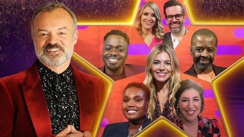 The Graham Norton Show Season 28 Episode 17 - Adrian Lester, Sienna Miller, Rachel Parris, Marcus Brigstocke, Daniel Kaluuya, Mayim Bialik and Arlo Parks