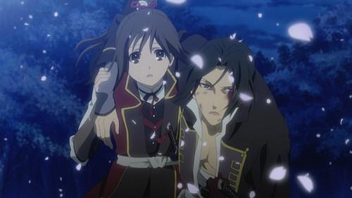 Hakuoki Season 2 Episode 10 - The Dreamlike Pale Sakura