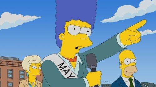 The Simpsons Season 29 Episode 6 - The Old Blue Mayor She Ain't What She Used to Be