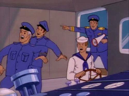 Super Friends Season 2 Episode 8 - Attack of the Giant Squid / Game of Chicken / The Water Beast / Volcano