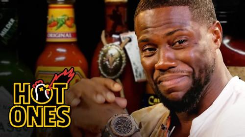 Hot Ones Season 2 Episode 31 - Kevin Hart Catches a High Eating Spicy Wings