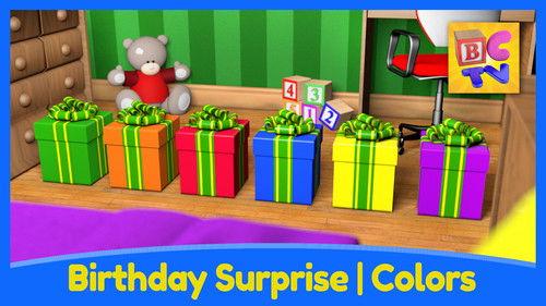 Brain Candy TV Season 1 Episode 9 - Birthday Surprise - Learning Colors for Kids