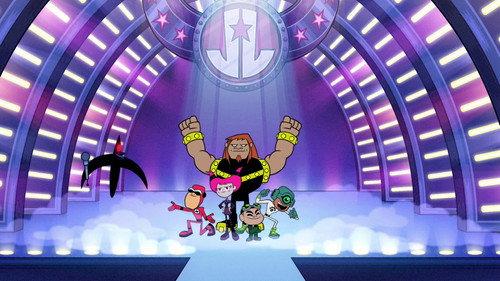 Teen Titans Go! Season 5 Episode 14 - Justice League's Next Top Talent Idol Star: Second Greatest Team Edition (2)