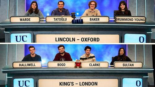 University Challenge Season 53 Episode 13 - Lincoln College, Oxford vs King's College London
