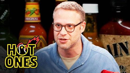 Hot Ones Season 17 Episode 1 - Seth Rogen Scorches His Tongue While Eating Spicy Wings