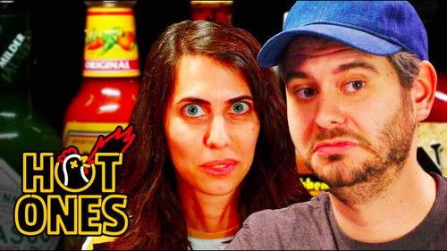 Hot Ones Season 3 Episode 11 - H3H3 Productions Does Couples Therapy While Eating Spicy Wings