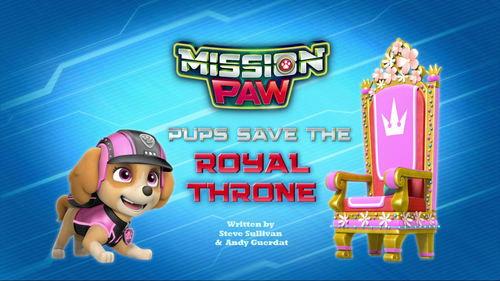 undefined Season 4 Episode 16 - Mission PAW: Pups Save the Royal Throne